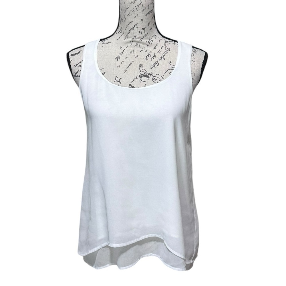 WHBM Layered Tank Top Blouse Size XS